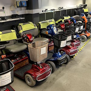 Shopmobility scooters