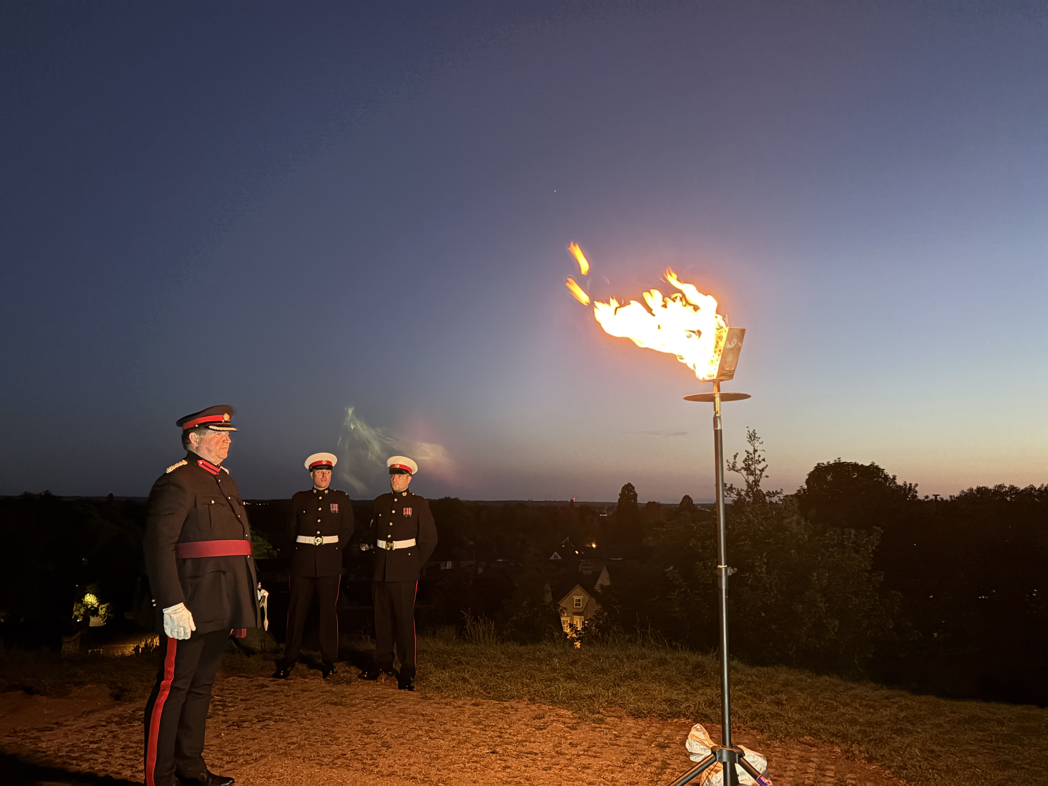 VE Day 80 Beacon Lighting Ceremony (14)