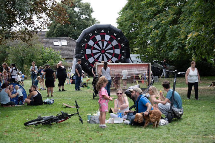 Fun and games at a free summer event