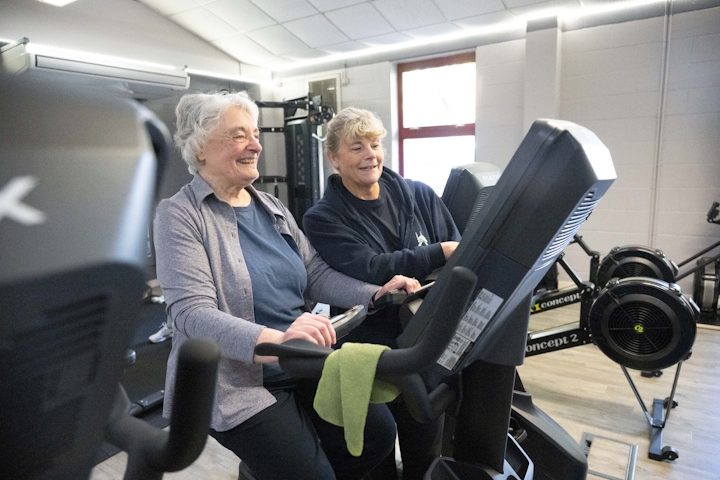 Exercise Referral Service client and instructor