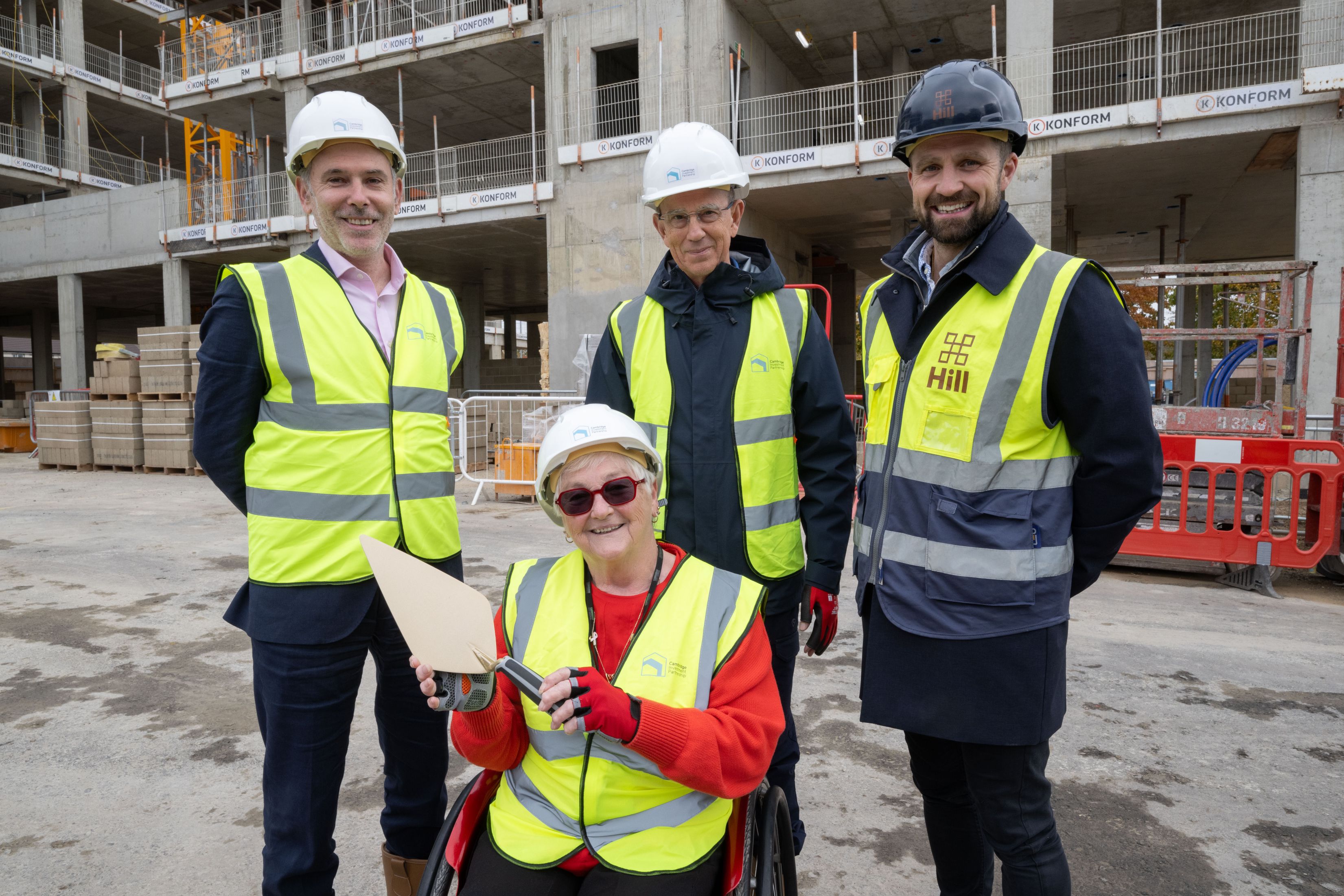 East Barnwell topping out ceremony