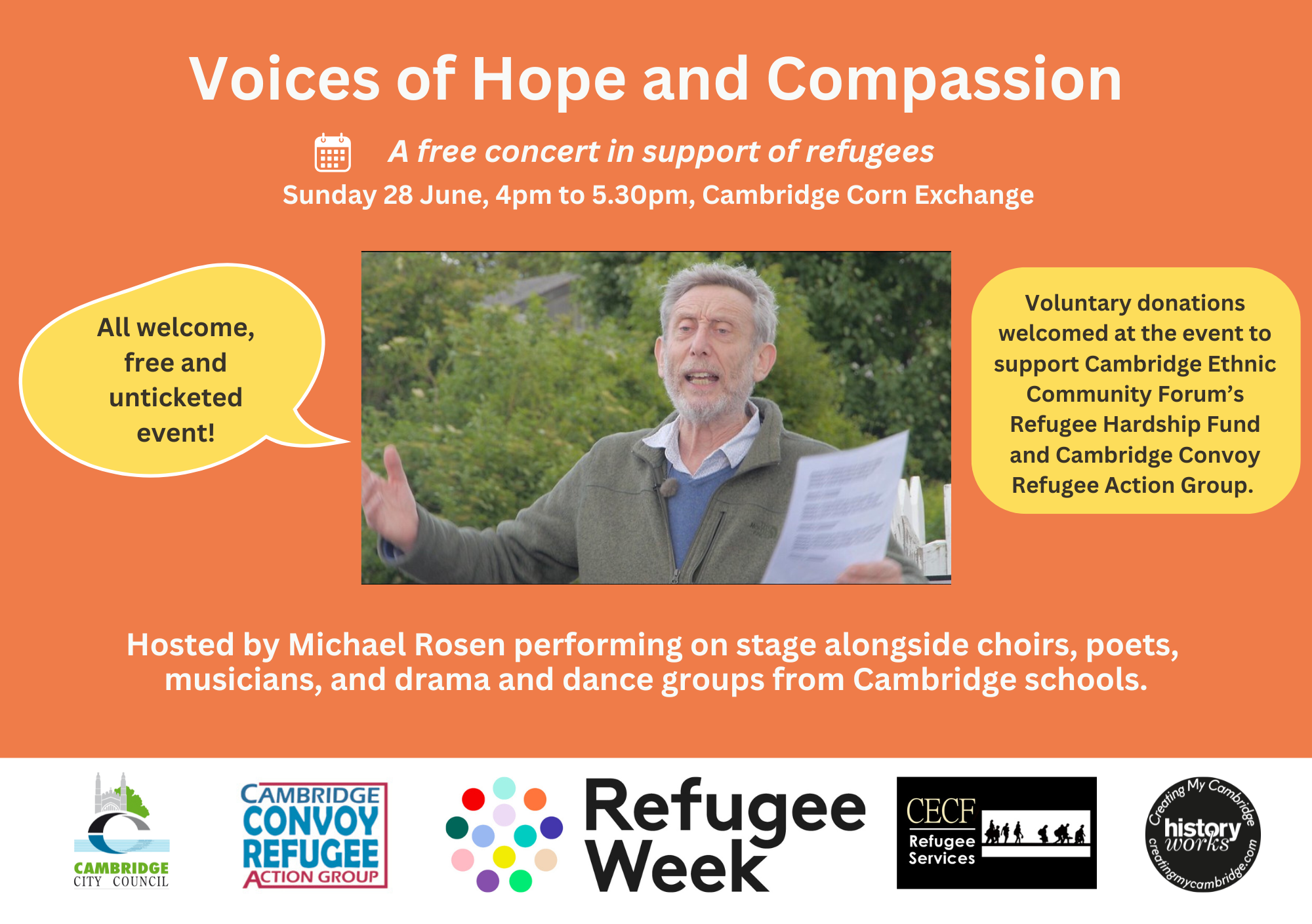 Voices of Hope and Compassion concert