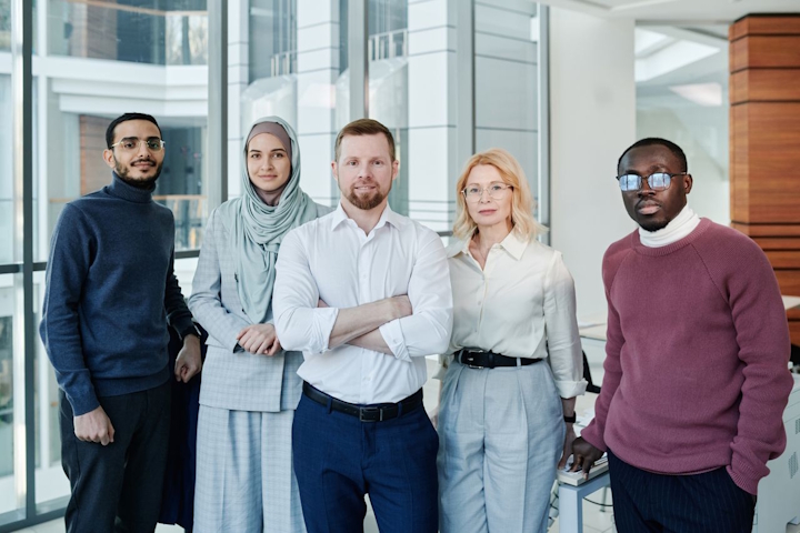 Diverse group of people